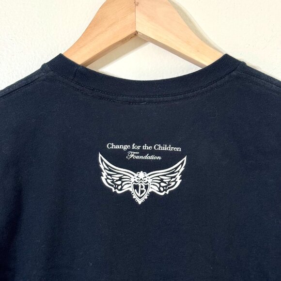 Nick Jonas A Little Bit Longer Jonas Brothers Black T-Shirt Rare HTF - Picture 5 of 8